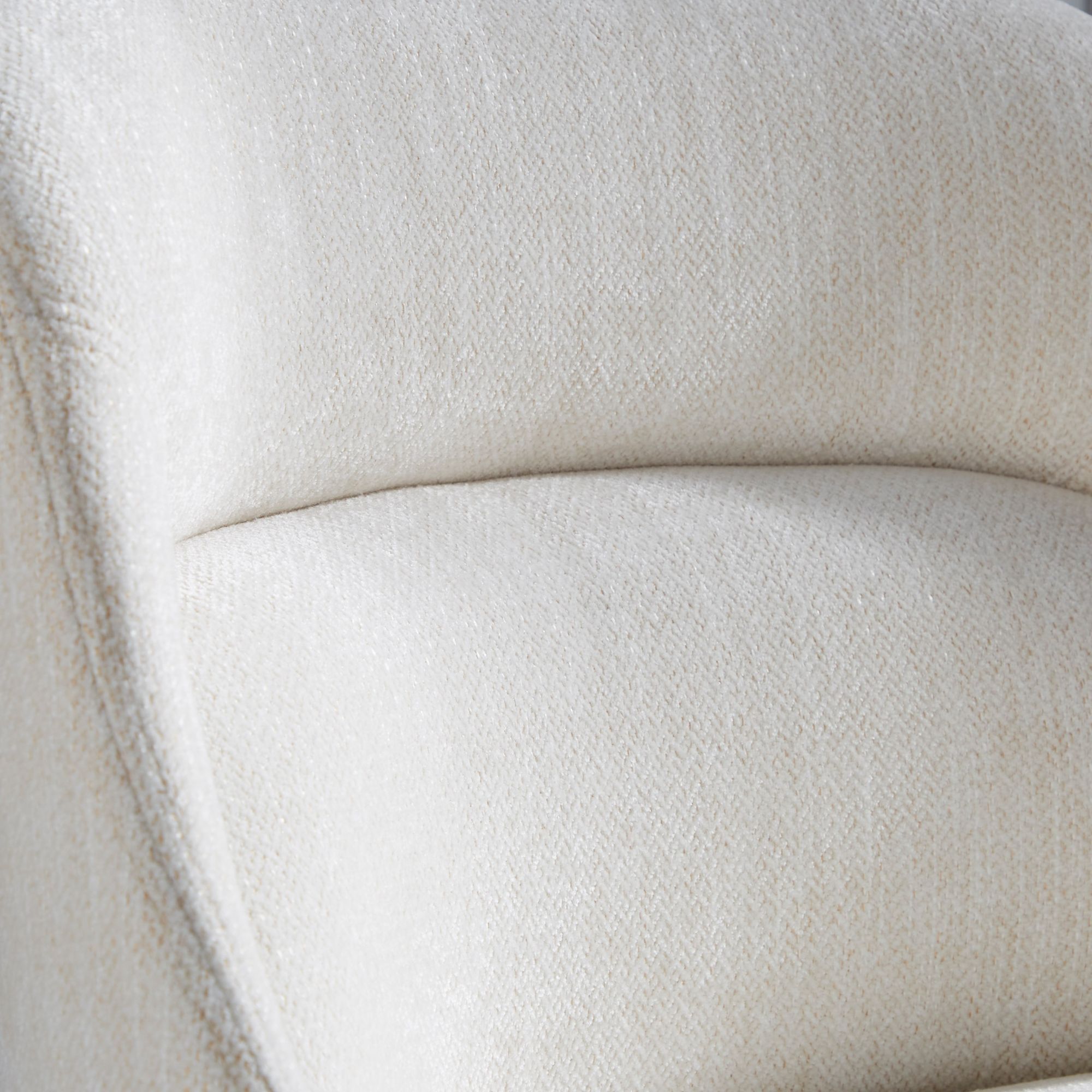 Rina Dining Chair in Black Wood and Cream Fabric by LumiSource Pair