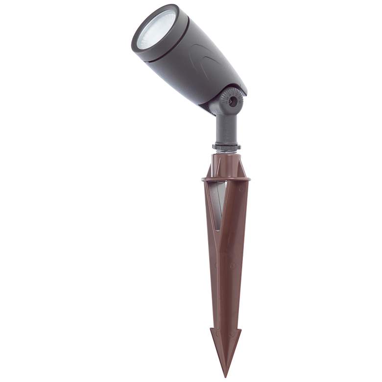Image 3 Rincon 4 1/4" High Bronze 2700K LED Landscape Uplight more views
