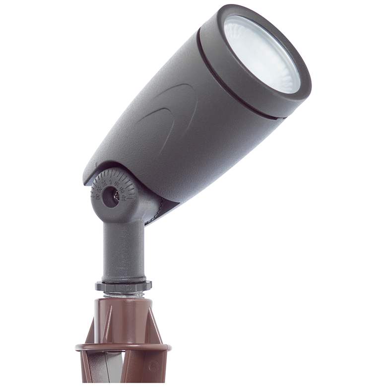 Image 1 Rincon 4 1/4 inch High Bronze 4000K LED Landscape Uplight