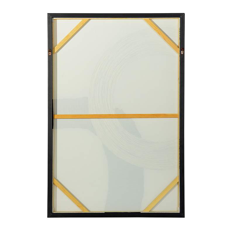 Image 4 Ring Intersect 31.5" x 47.2" Contemporary Hand Painted Canvas Wal more views