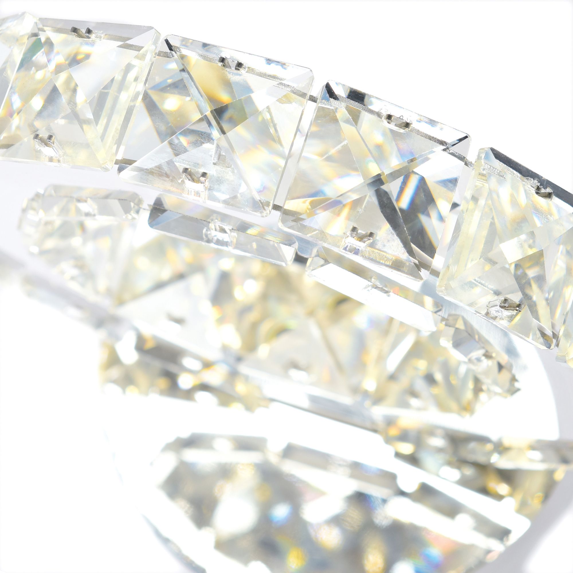 Image 5 Ring LED Wall Sconce With Chrome Finish more views