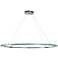 Ringo Large 61 3/4" Wide Silver LED Pendant Light