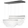Rinkle 3-Light Linear LED Pendant