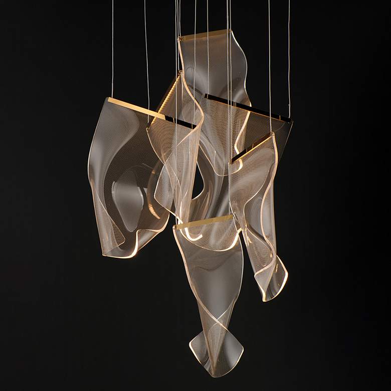 Image 2 Rinkle 6-Light LED Multi Pendant more views