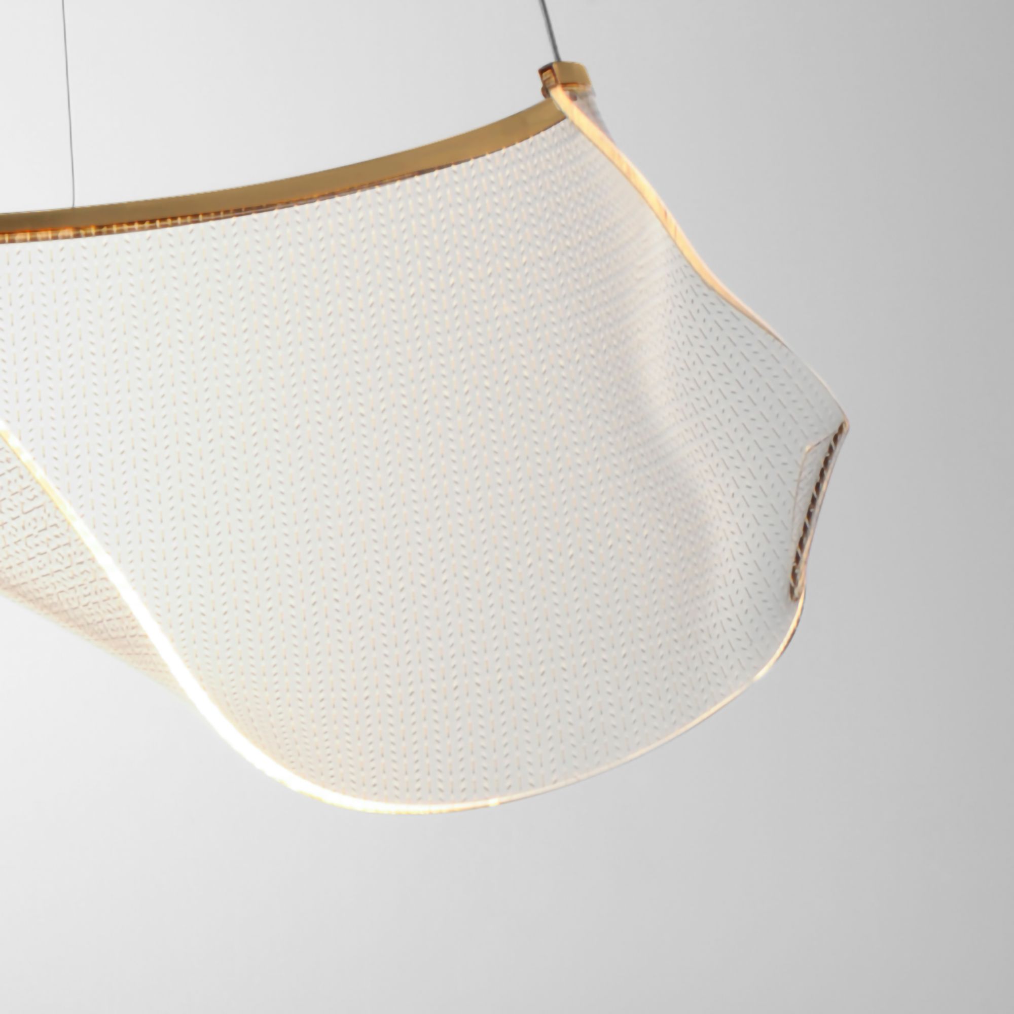 Image 5 Rinkle Modular 1-Light LED Pendant - French Gold more views