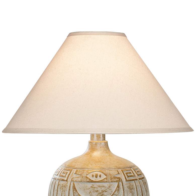 Image 2 Rio Guadalupe White Oak LED Vase Table Lamp more views