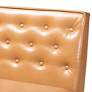 3_Riordan Tan Faux Leather 5-Piece Dining Nook Set more views