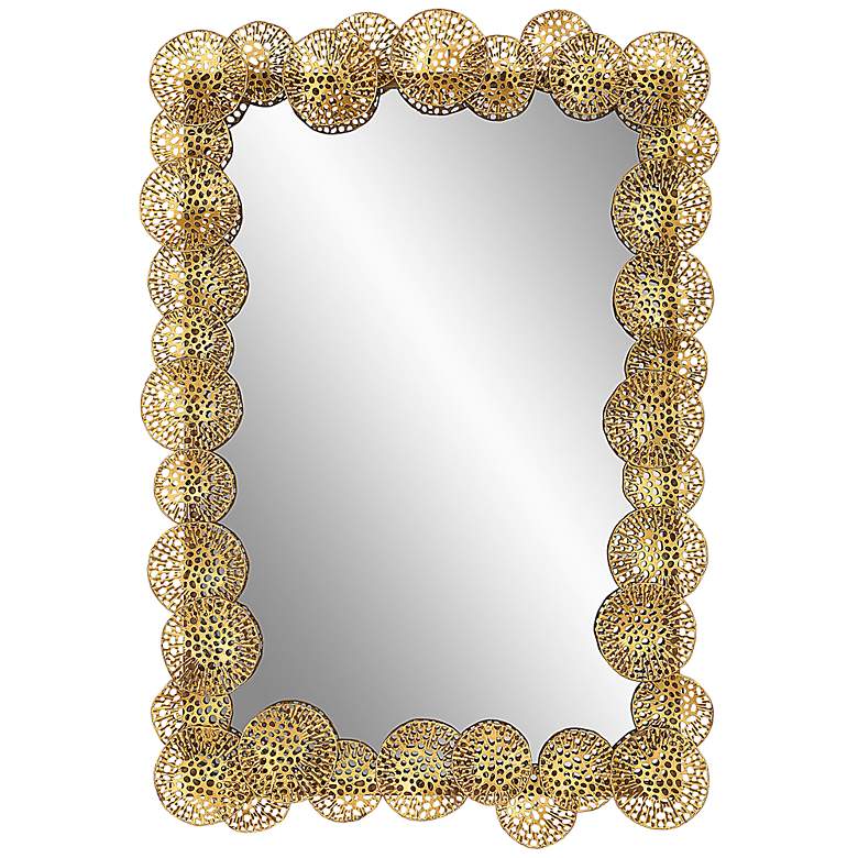 Image 2 Ripley Gold 30 1/4 inch x 43 3/4 inch Rectangular Wall Mirror