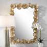 Ripley Gold 30 1/4" x 43 3/4" Rectangular Wall Mirror