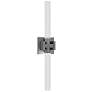 1_Ripple 4.75"H x 24"W 1-Light Bath Vanity & Wall Light in Brushed Nickel