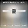2_Ripple 4.75"H x 24"W 1-Light Bath Vanity & Wall Light in Brushed Nickel more views