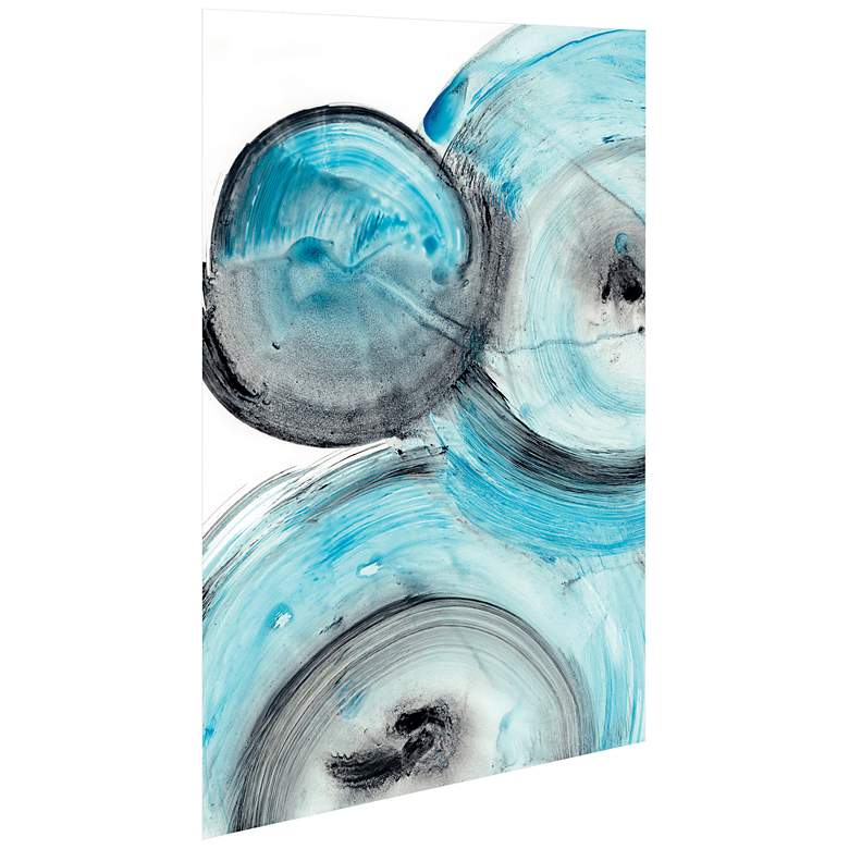 Image 6 Ripple Effect IV 48" High Floating Glass Graphic Wall Art more views