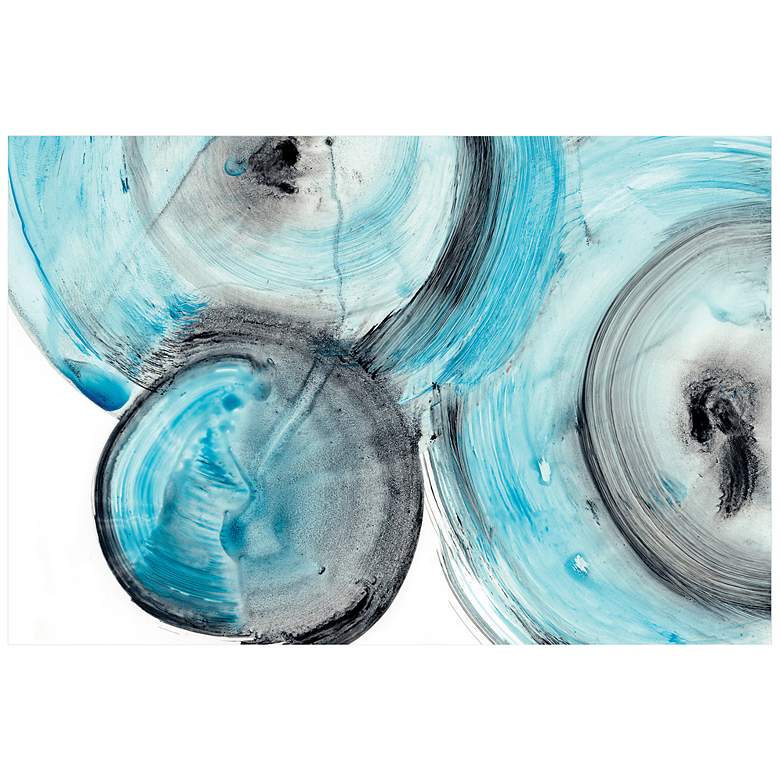 Image 7 Ripple Effect IV 48" High Floating Glass Graphic Wall Art more views