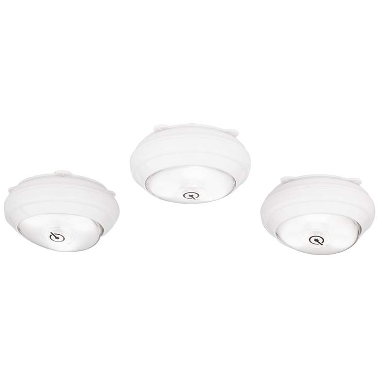 Image 2 Rite Lite 3-Pack White Battery Powered Cordless LED Lights