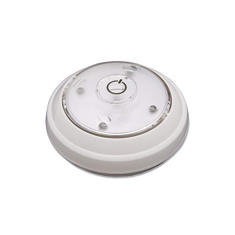 Image 2 Rite Lite Battery Powered White LED Under Cabinet Puck Light