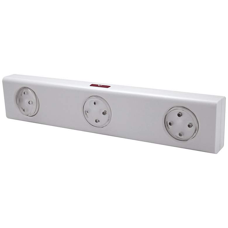 Image 1 Rite Lite White 12 LED 11 3/4 inch Remote Under Cabinet Light