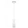 Rivato - 1-Light Mini Pendant - Chrome - White and Chrome Décor