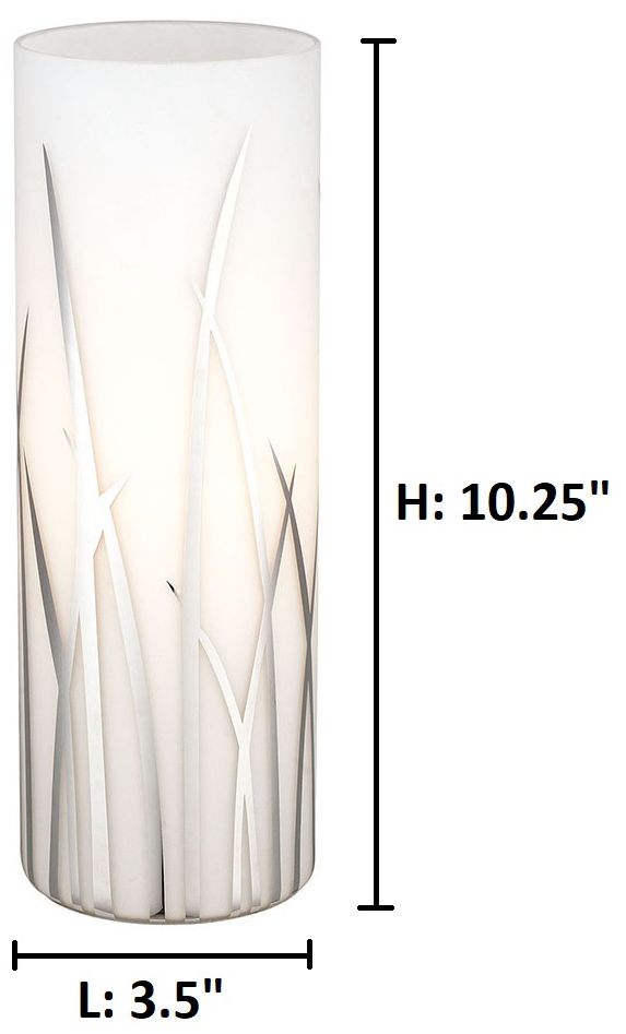 Image 5 Rivato - 1-Light Table Lamp - Chrome - White and Chrome DÃ©cor more views