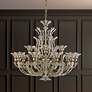 1_Rivendell 27"H x 32"W 16-Light Crystal Chandelier in Etruscan Gol