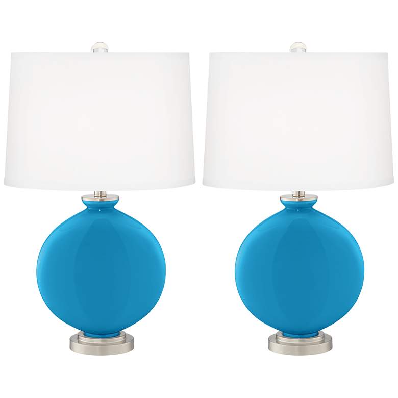 Image 1 River Blue Carrie Table Lamp Set of 2