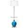 River Blue Ovo Tray Table Floor Lamp