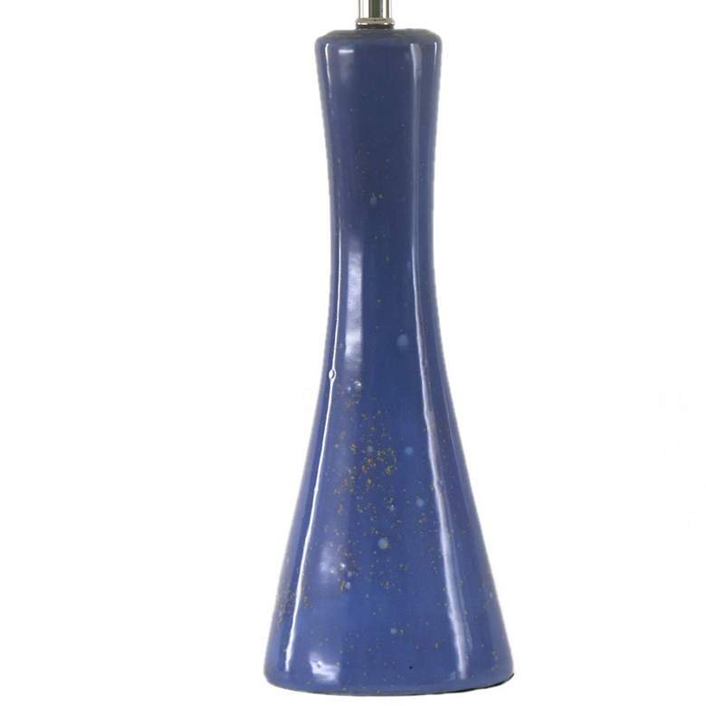 Image 3 River Ceramic Crystal Glaze Stratus 28" Lamp in Modern Gloss Sky Blue more views