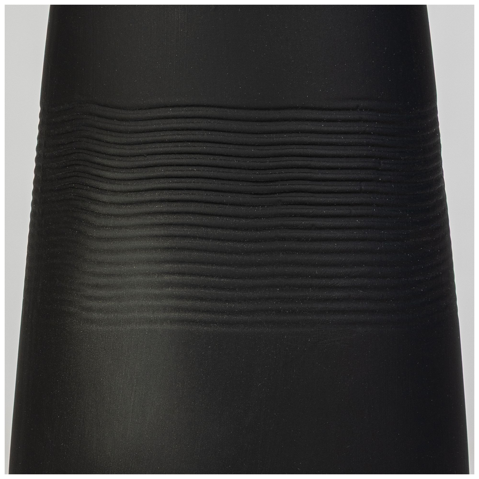 Image 2 River Ceramic Primitive 29" Matte Black Lamp more views
