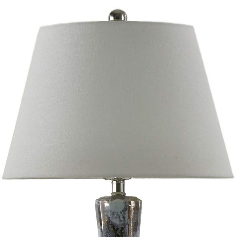 Image 3 River Ceramic Stratus 28" Lamp in Modern Gloss Mist w/Gold more views