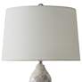 4_River Ceramic Triple Gourd 31" Modern Gloss White Ceramic Table Lamp more views
