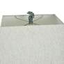 River Crest Seafoam Ceramic Table Lamp w/ Taupe Fabric Shade