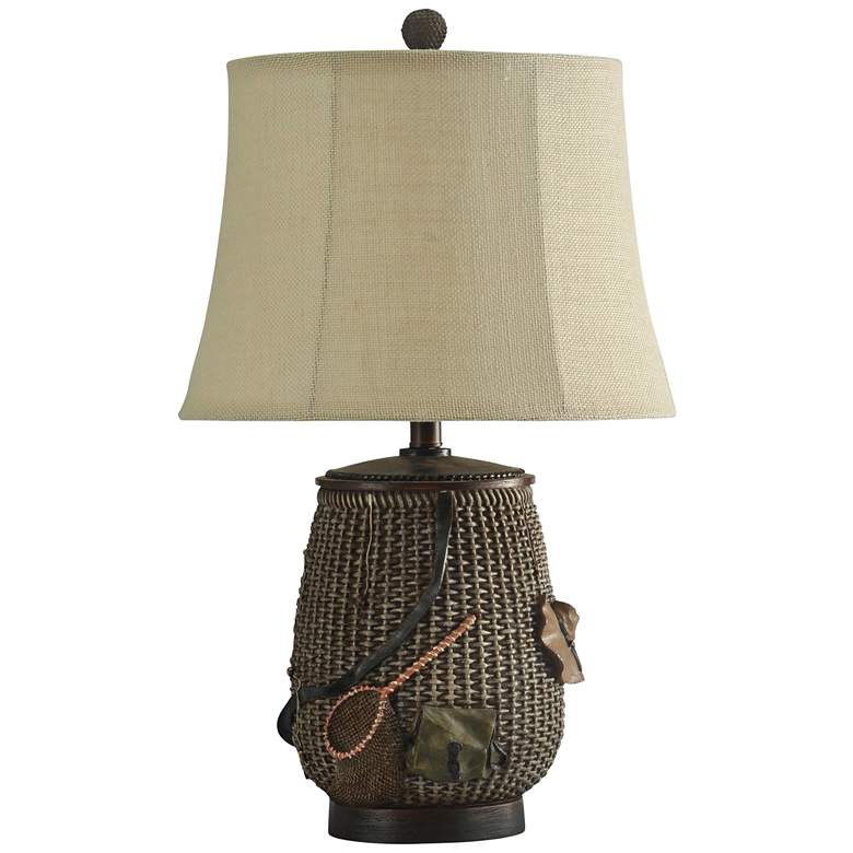 Image 1 River Oak Mossy Oak Branded Table Lamp