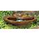 River Stone 13" High Relic Lava LED Outdoor Fountain