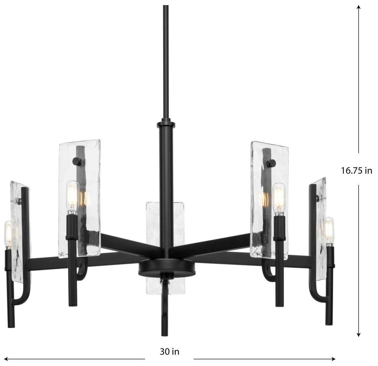 Image 4 Rivera Collection Five-Light Chandelier more views