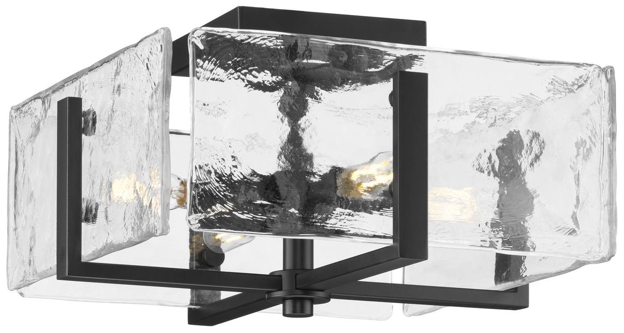 Rivera Collection Four-Light 13 in. Flush Mount