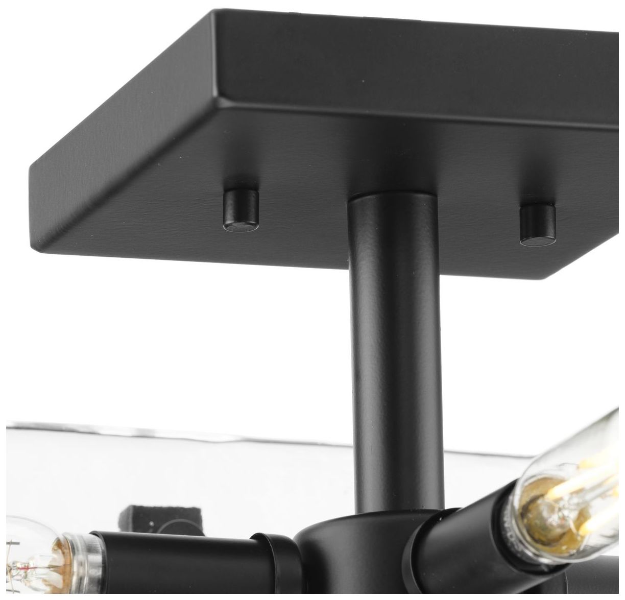 Rivera Collection Four-Light 13 in. Flush Mount