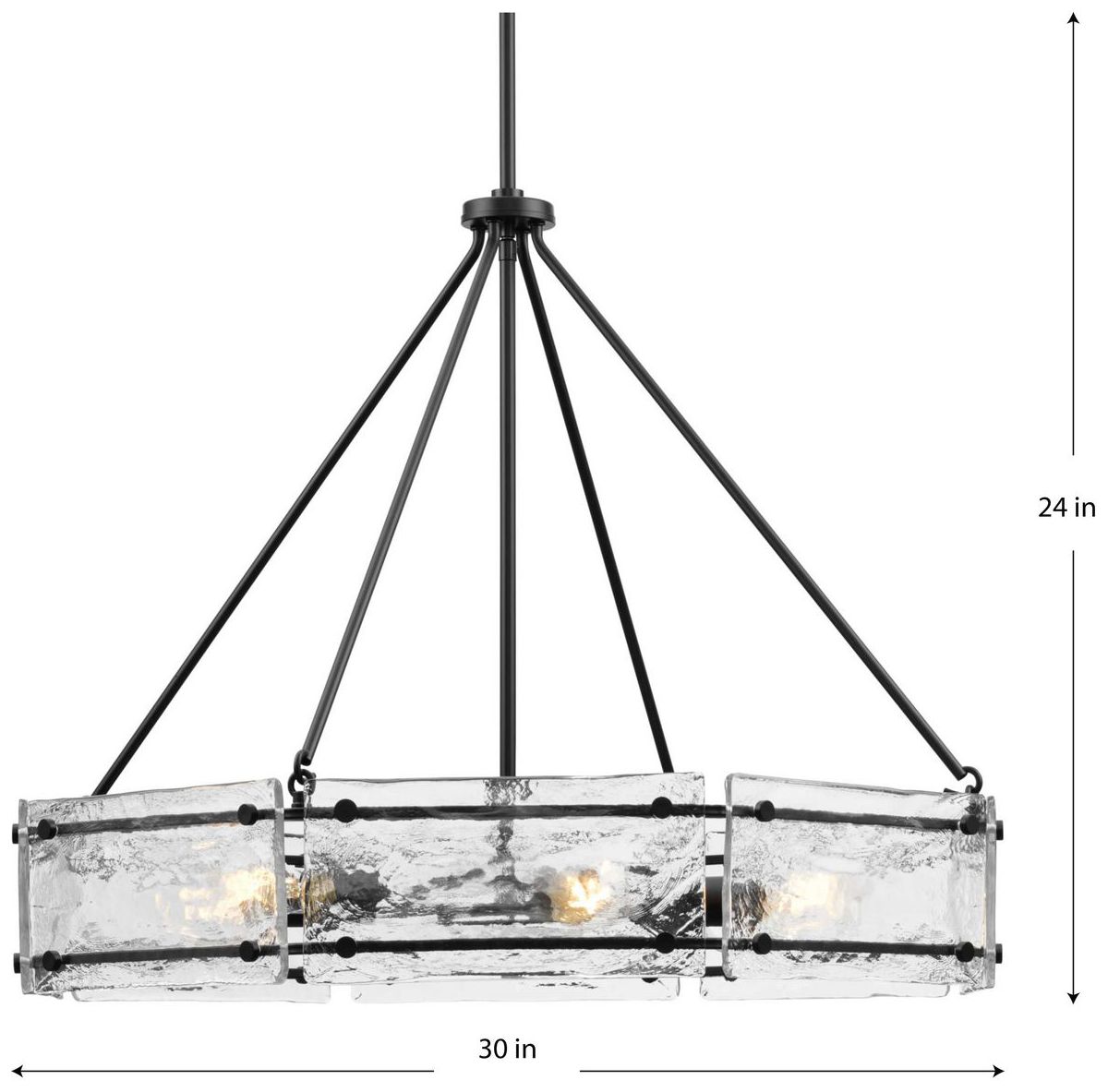 Image 4 Rivera Collection Six-Light Chandelier more views