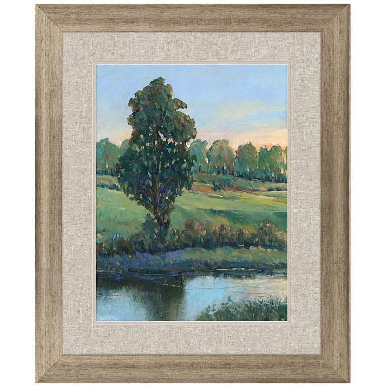 Image 1 Riverbank II 29"W x 35"H Framed Art