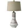 2_RiverCeramic Conical 29" Weathered Earth Ceramic Table Lamp