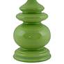RiverCeramic Cottage 26 1/2" Gloss Clover Green Ceramic Table Lamp