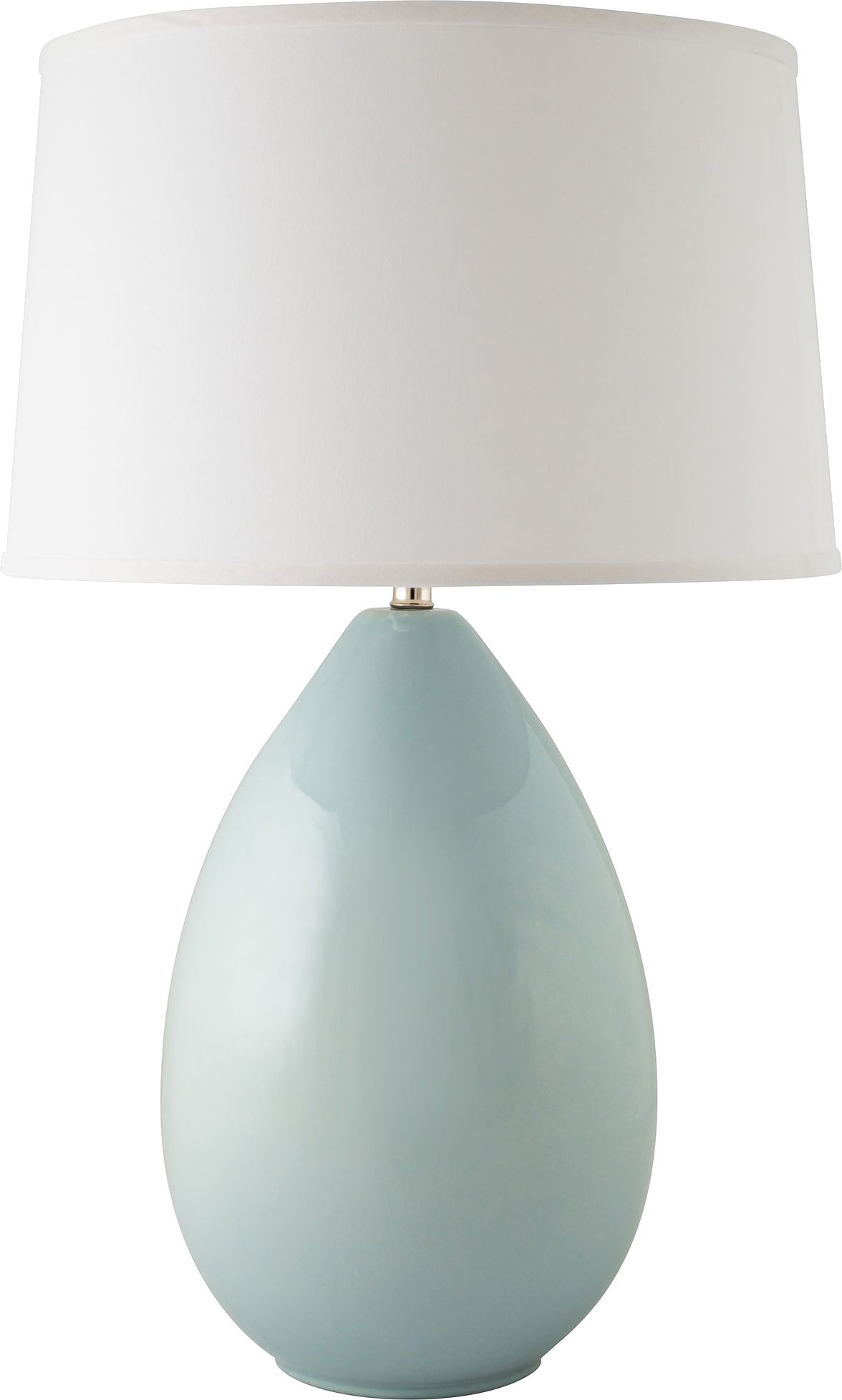 egg shaped table lamp