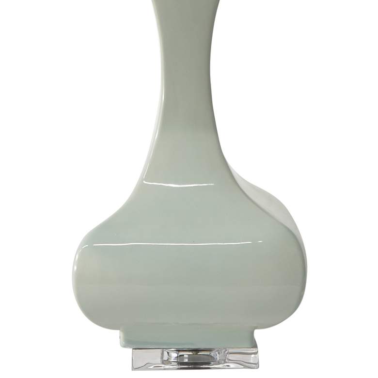 Image 4 RiverCeramic® Flair Mojito Glazed Vase Table Lamp more views
