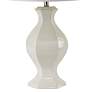 RiverCeramic&reg; Classic White Glazed Urn Table Lamp