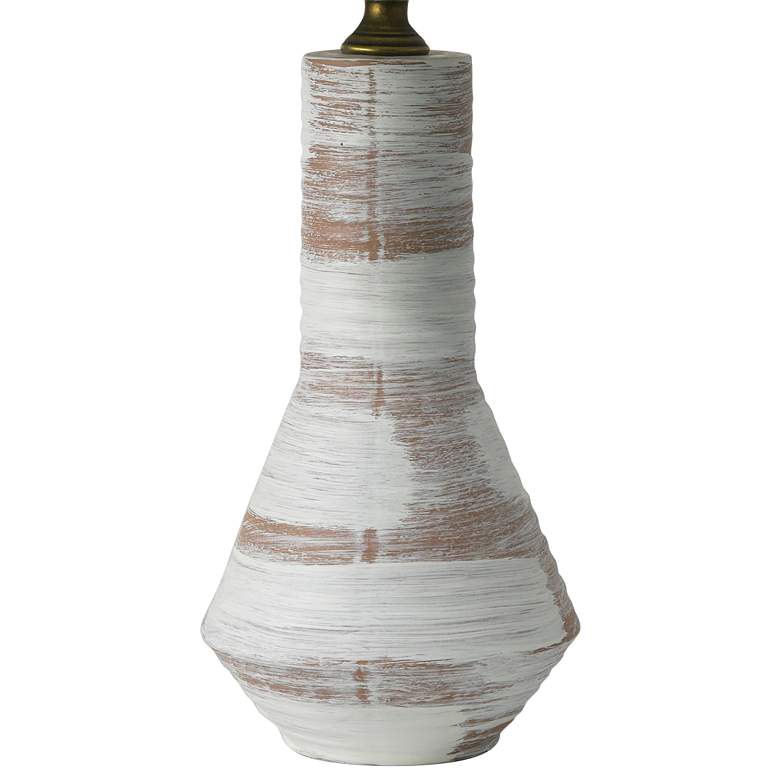 Image 4 RiverCeramic&reg; Conical Weathered Earth Ceramic Table Lamp more views