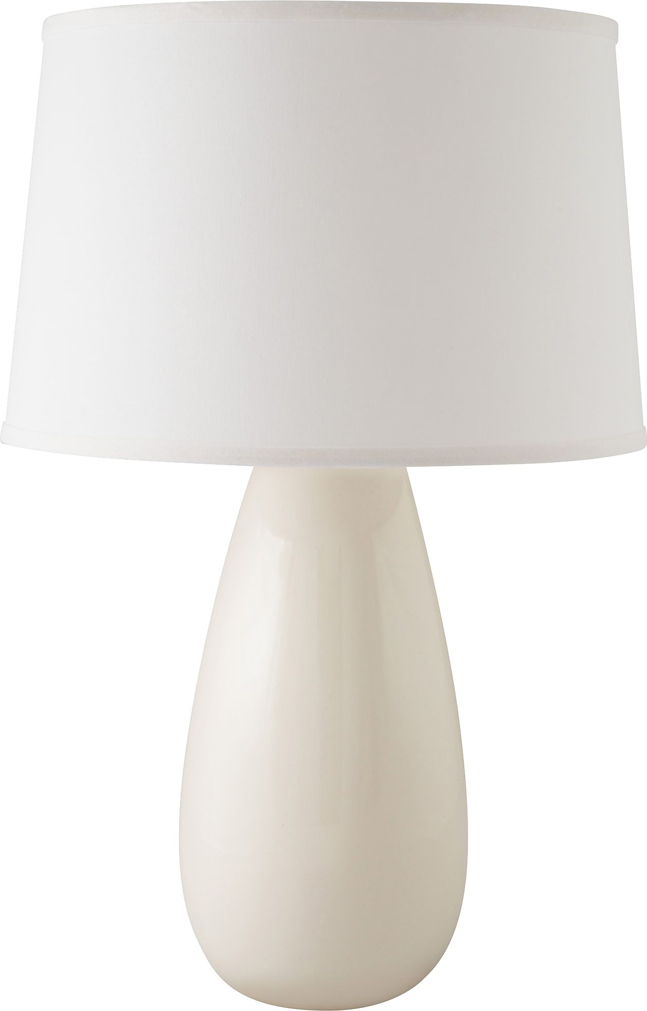 mini white table lamp