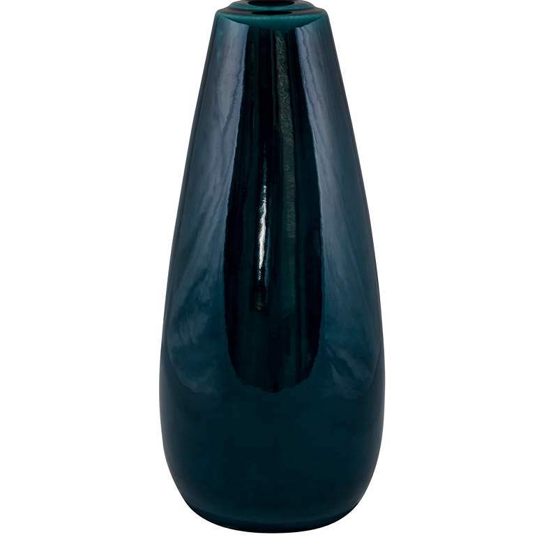 Image 2 RiverCeramic® Teardrop Tropical Turquoise Table Lamp more views