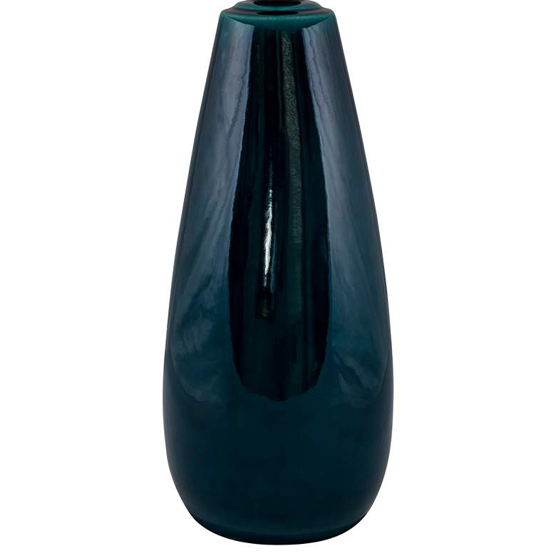 Image 2 RiverCeramic&#174; Teardrop Tropical Turquoise Table Lamp more views