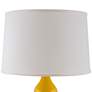 3_RiverCeramic Triple Gourd 28 1/2" Gloss Curry Yellow Table Lamp more views