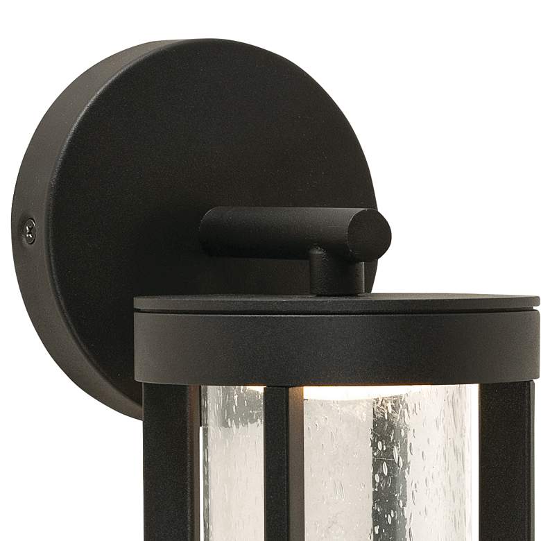 Image 3 Rivers 12" Outdoor LED Lantern - Black more views