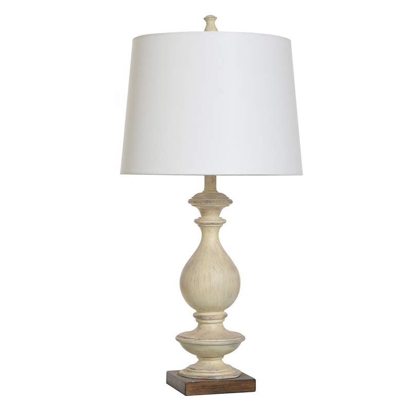 Image 1 Rivers 30.5" High Taupe Polyresin Table Lamp