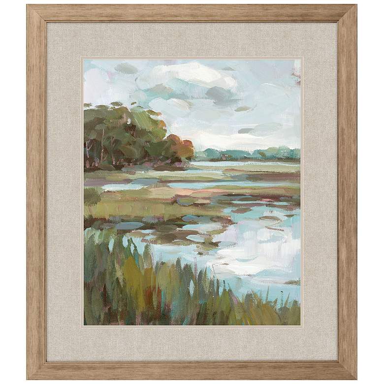 Image 1 Riverside View I 36"W x 42"H Framed Art